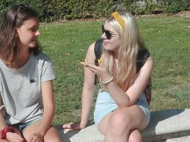 07 Charla de alumnas en El Retiro